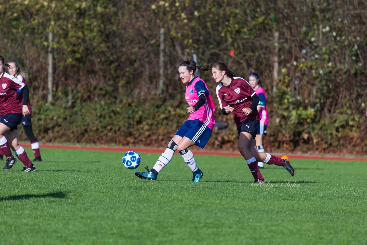 Bild 291 - B-Juniorinnen Halstenbek-Rellingen - Hamburger SV 2 : Ergebnis: 3:8